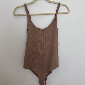 Reformation ribbed bodysuit